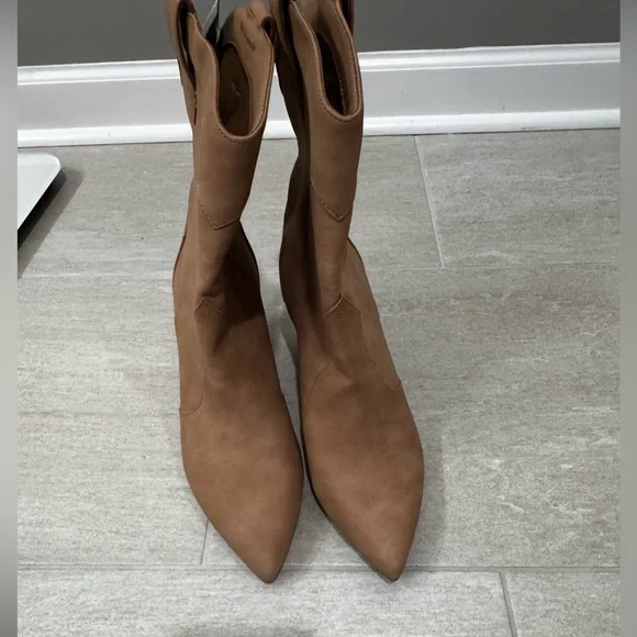 🤠🆕Dolce Vita Women's Tan Andres Western Style Pointed Toe Boots, 7.5🤠 - Picture 3 of 12